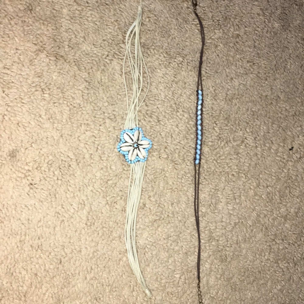 Necklaces.